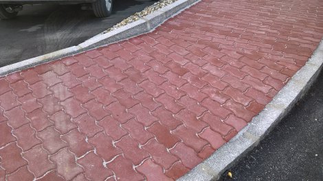 EBENSEER Wellenverbund Rot  22,2x11,1x6 cm (LxBxH)