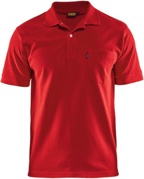 BLÅKLÄDER Poloshirt rot M