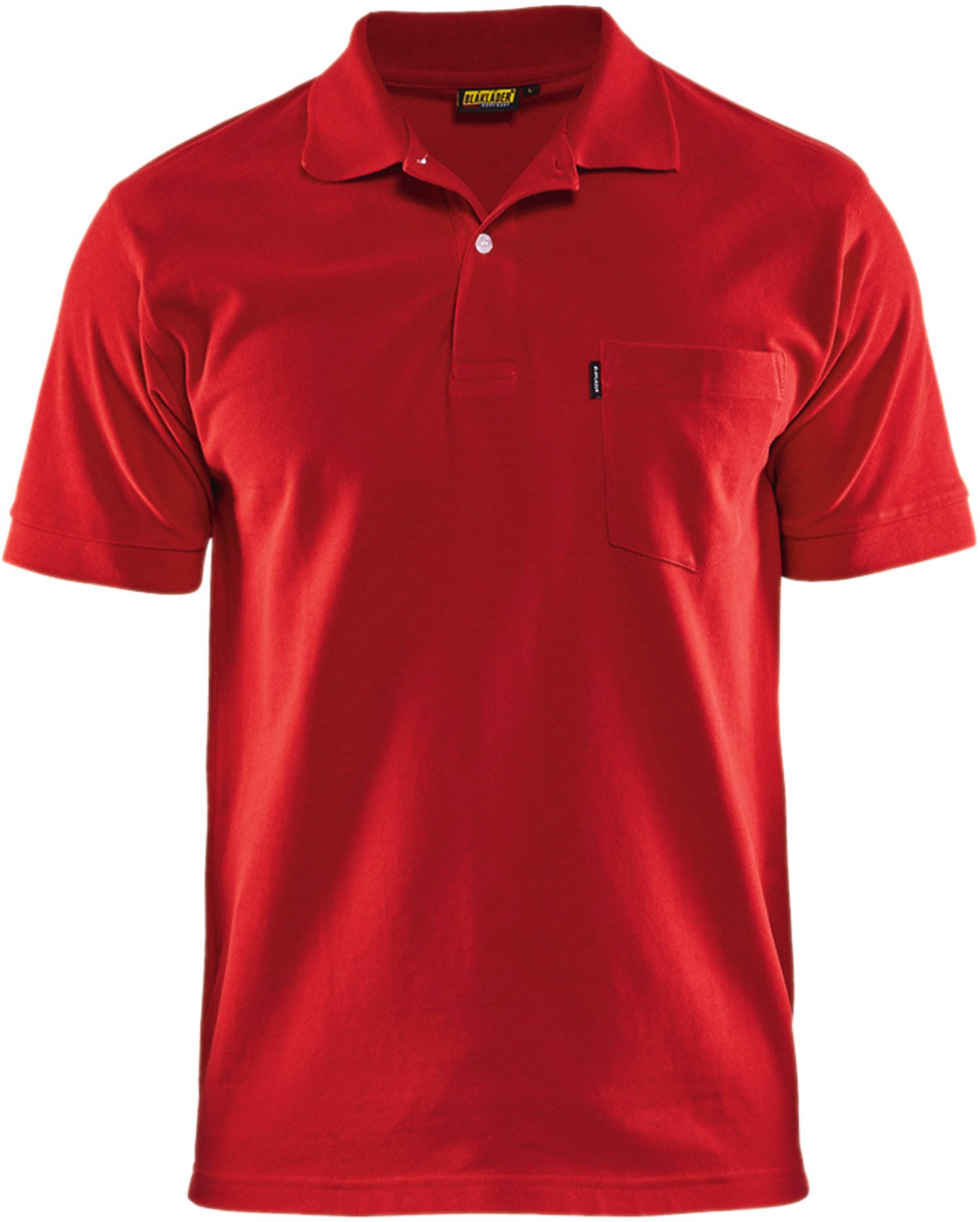 BLÅKLÄDER Herren Poloshirt rot
