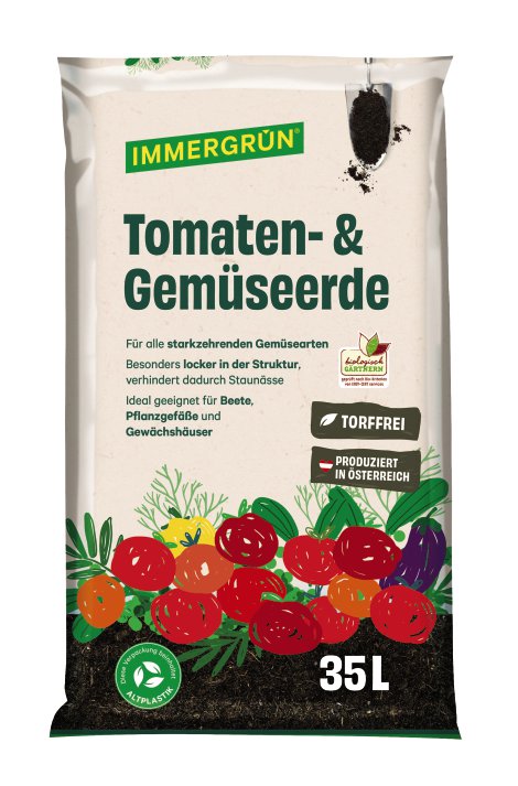 IMMERGRÜN Tomaten- & Gemüseerde torffrei 35 l