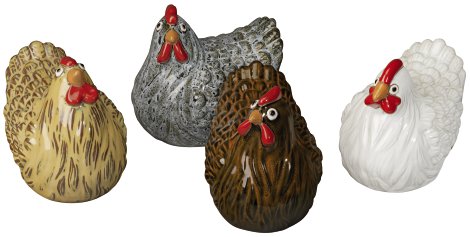 DEROMA Dekofigur Huhn Georgette 20 cm