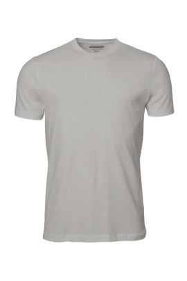 Herren T-Shirt Single Jersey Grau/Mel XL