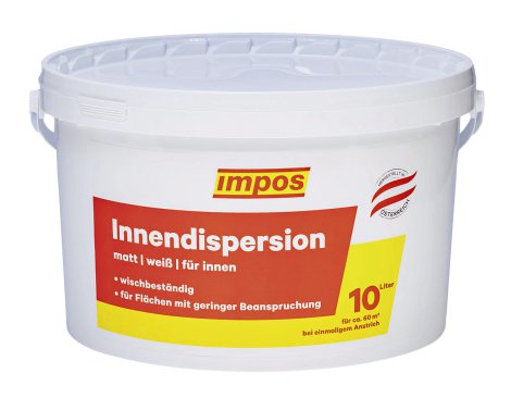 IMPOS Innendispersion Weiß 10 l