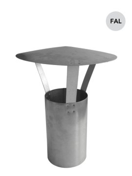 BERTRAMS Regenhut feueraluminiert ø 150 mm