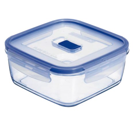 Vorratsdose Pure Box quadratisch mit Deckel 0,76 l