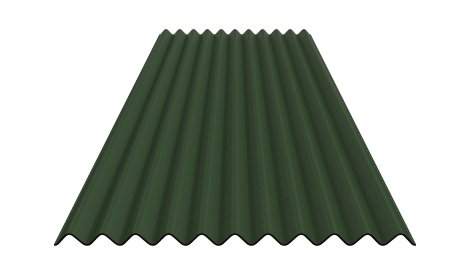 GUTTA Bitumenwellplatte K11 2000x830 mm Grün