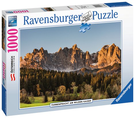 RAVENSBURGER Puzzle Farbenpracht am Wilden Kaiser