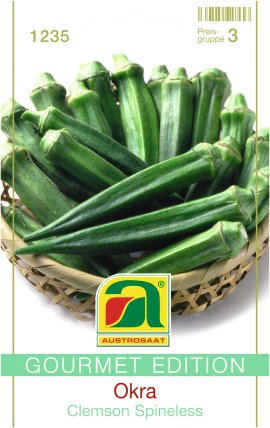 Gourmet Edition Okra Clemson Spineless