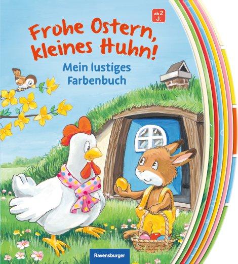 RAVENSBURGER Buch Frohe Ostern kleines Huhn