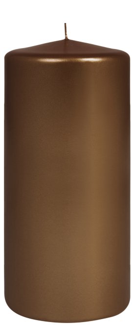 JEKA Stumpenkerze Lack Bronz 70x150 mm