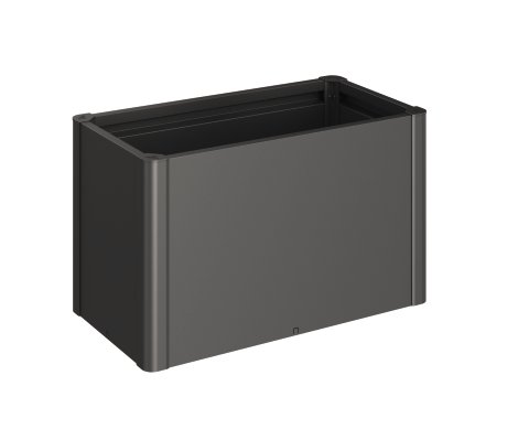 BIOHORT Pflanzbeet Belvedere Midi 100, Dunkelgrau-Metallic