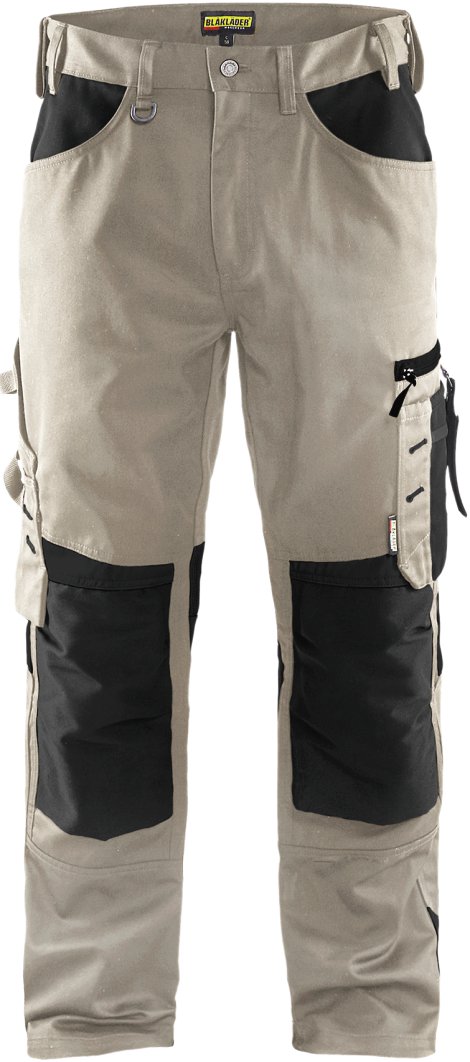 BLÅKLÄDER Handwerker Bundhose Steingrau/Schwarz 46