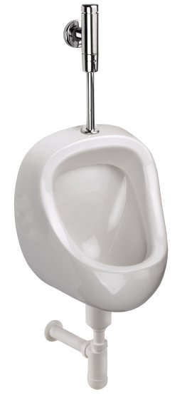 WERKZEYT Komplett-Set Urinal-Becken 400 / 345 / 265 mm, weiß