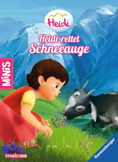 RAVENSBURGER Minis Buch Heidi rettet Schneeauge