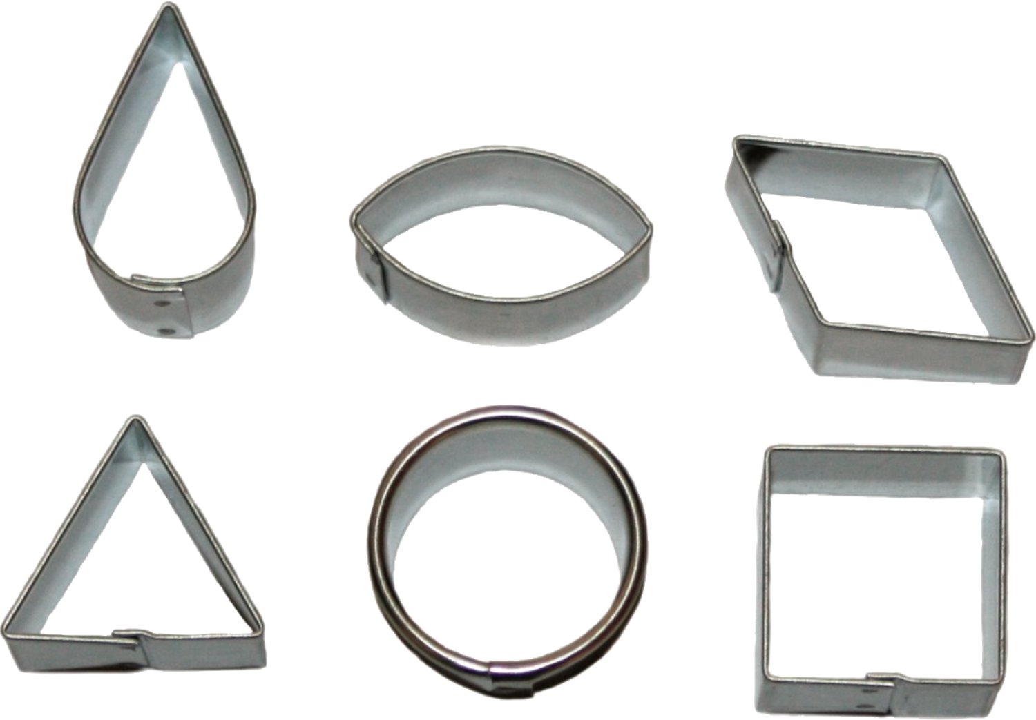 GarnierKeksausstecher Geo 6-tlg. Edelstahl 20-25 mm