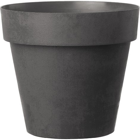 DEROMA Pflanztopf Like R 22 cm, anthrazit