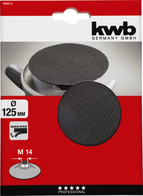 KWB Haftteller Quick-Stick K14 Ø 125 mm