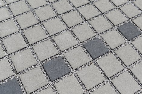 EBENSEER Pflasterstein Hydrostone Naturgrau 18,4x18,4x8 cm (LxBxH)