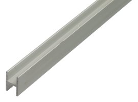 ALBERTS H-Profil Aluminium Silber