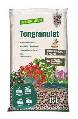 IMMERGRÜN Tongranulat rund 8-16 mm 15 l
