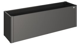 BIOHORT Pflanzbeet Belvedere Midi 200, 202x54x61 cm, Dunkelgrau-metallic
