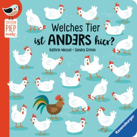 RAVENSBURGER Buch Edition Piepmatz Welches Tier ist anders hier