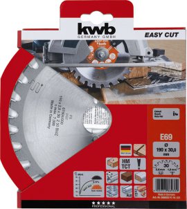 KWB Kreissägeblatt CV 30ZN 190x30 mm