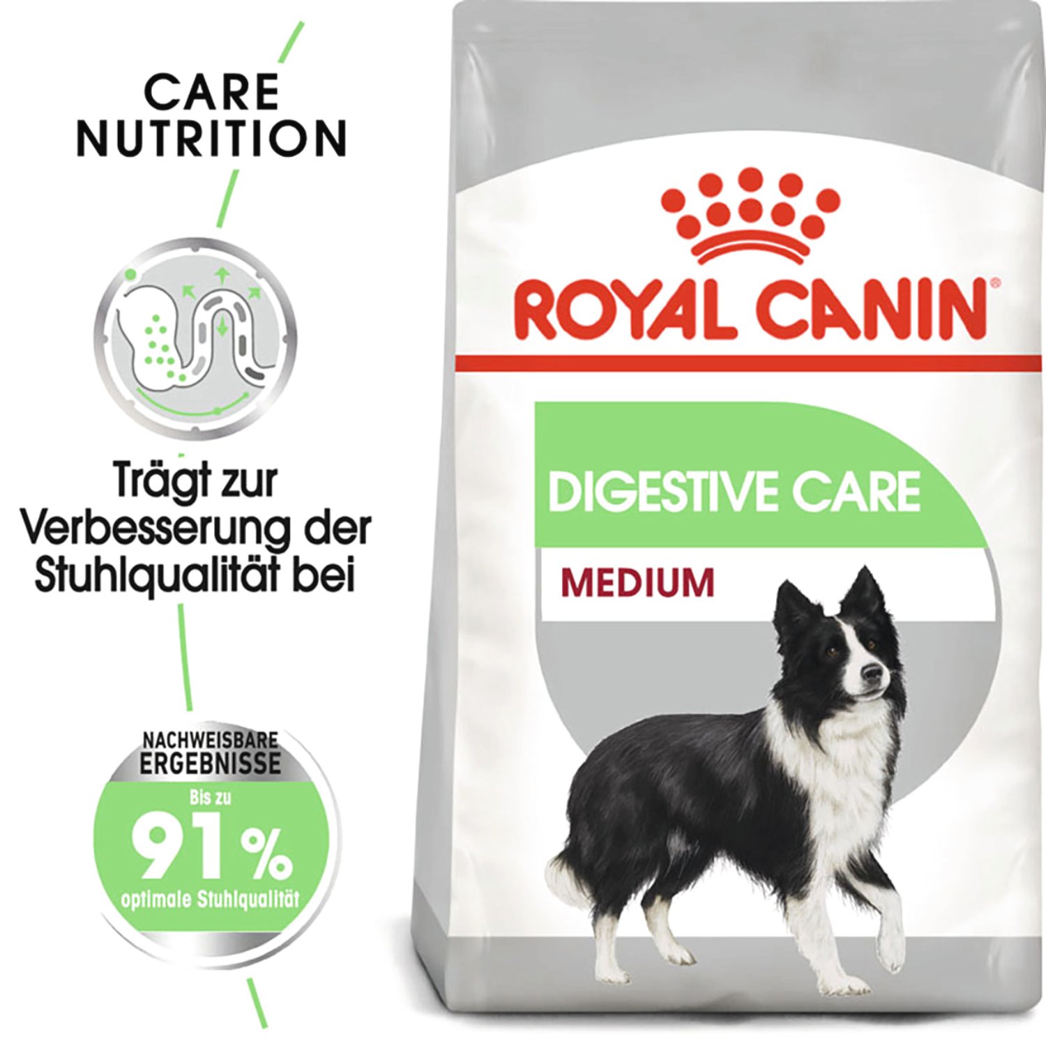 ROYAL CANIN Hundetrockenfutter Medium Digestive Care Adult 12 kg
