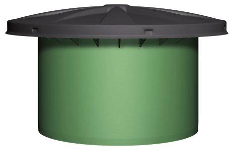 GRAF Teleskop-Domschacht mit TW Abdeckung Diamant/Platin/Carat