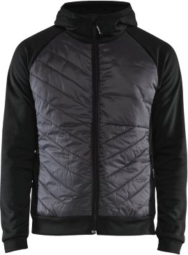 BLÅKLÄDER Sweater Hybrid schwarz/dunkelgrau