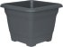 Geli Nora Set Vaso Rettangolare Con Sottovaso - Plastica Per Piante - Scegli Colore E Dimensione