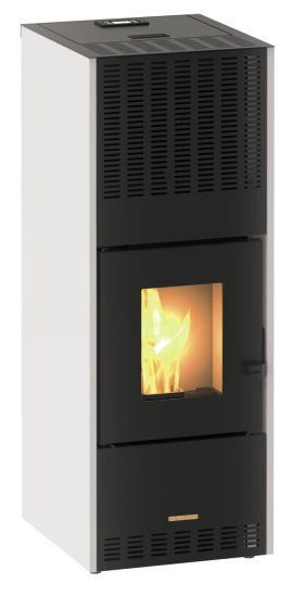 BLAZE Pelletofen Leo Weiß