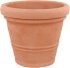 Prosperplast Blumentopf Terra eckig 45 x 45 cm in Terracotta