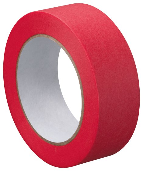 AVANIA Maler-Abdeckband Rot 38 mm x 50 m