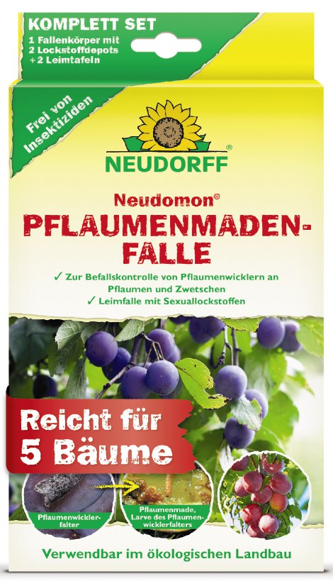 NEUDORFF® Neudomon PflaumenmadenFalle - Komplettset