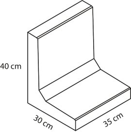 EBENSEER L-Winkelsteine Naturgrau