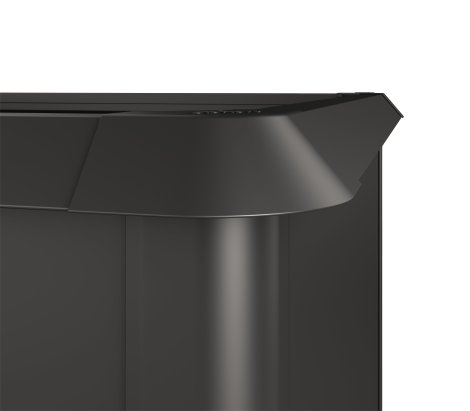 BIOHORT Schneckenschutz für Hochbeet 2x2 m, Dunkelgrau-Metallic