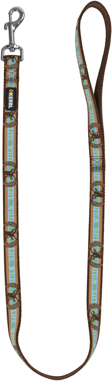 Leine Wild Life 20 mm/100 cm, braun