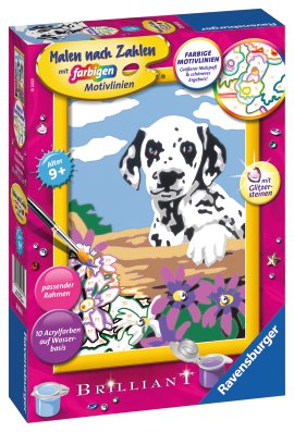 RAVENSBURGER Malen nach Zahlen Dalmatiner Welpe