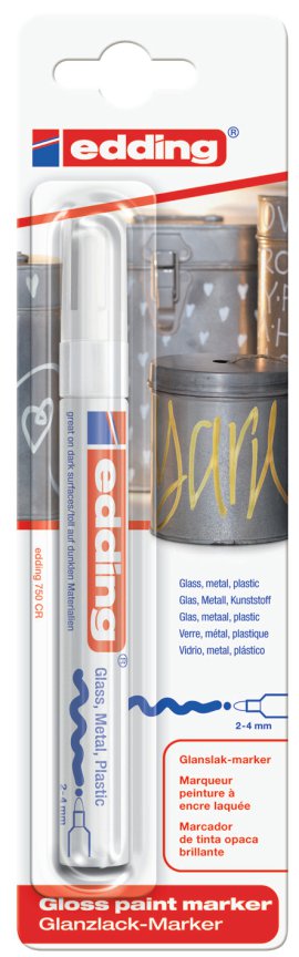 EDDING Lackmarker Weiß