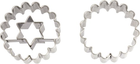 Keksausstecher Duo Kreis/Stern 35 mm