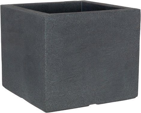 GELI Kubus quadratisch Anthrazit 40x40x34 cm