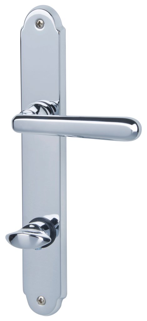 ALPERTEC Türbeschlag Wien-LS Messing Chrom poliert WC