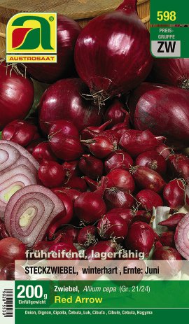 Wintersteckzwiebel Rot 200 g