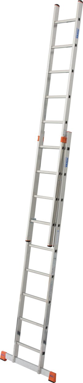 Fabilo Aluminium-Schiebeleiter Sprossenzahl 2x9 Sprossen