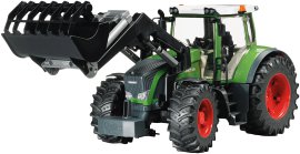 BRUDER Traktor Fendt  Vario mit Frontlader 3041