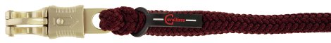 Führstrick Classy + Panikhaken 2 m, merlot
