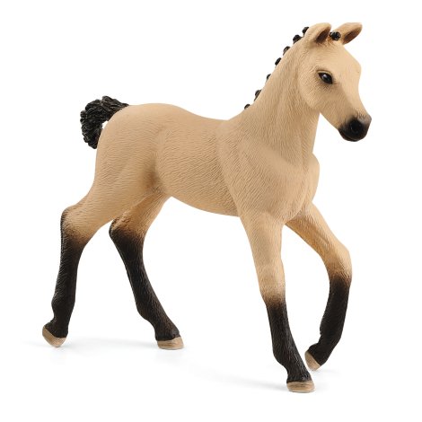 SCHLEICH Figur Hannoveraner Fohlen Falbe