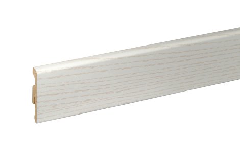 FN Neuhofer Sockelleiste FOES013 Esche Weiß 2400x10x58 mm