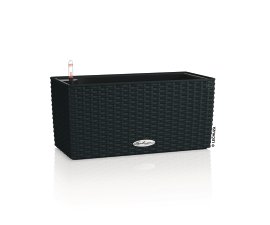 LECHUZA Pflanzkasten Balconera Cottage Graphit-Schwarz